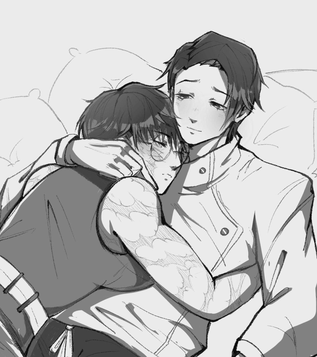 Maki x Yuta (Jujutsu Kaisen Fanart) Manga Style Example Maki x Yuta (Jujutsu Kaisen Fanart) Manga Style Example